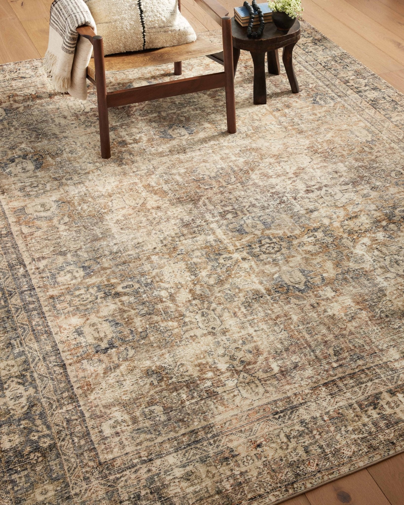 Amber Lewis x Loloi Morgan Sunset / Ink Rug
