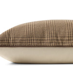 Amber Lewis x Loloi Navarro Brown 13'' x 21'' Pillow Covery Only White Cliff Studio Throw Pillows