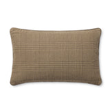 Amber Lewis x Loloi Navarro Brown 13'' x 21'' Pillow Covery Only White Cliff Studio Throw Pillows