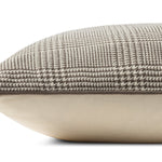 Amber Lewis x Loloi Navarro Grey 22'' x 22'' Pillow Covery Only White Cliff Studio Throw Pillows