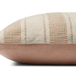 Amber Lewis x Loloi PAL0003 Cream / Multi 22" x 22" Cover Only Pillow