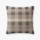 Amber Lewis x Loloi PAL0009 Ivory / Black Pillow White Cliff Studio Throw Pillows
