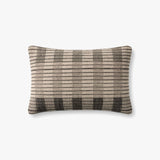 Amber Lewis x Loloi PAL0011 Ivory / Black Pillow White Cliff Studio Throw Pillows