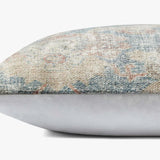 Amber Lewis x Loloi PAL0015 Sky / Natural 22" x 22" Cover Only Pillow