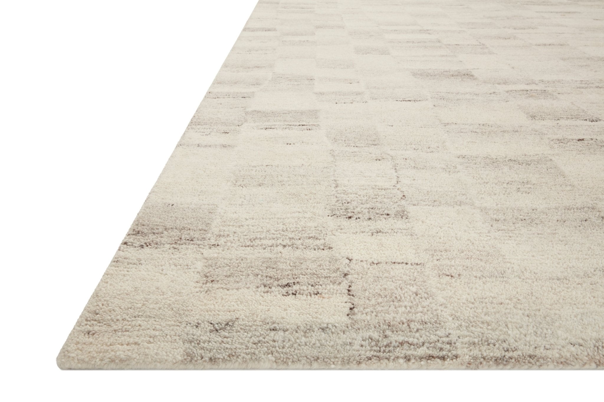 Amber Lewis x Loloi Rocky Ivory / Silver Rug