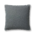 Amber Lewis x Loloi Sable PAL0033 Blue 22'' x 22'' Cover Only Pillow