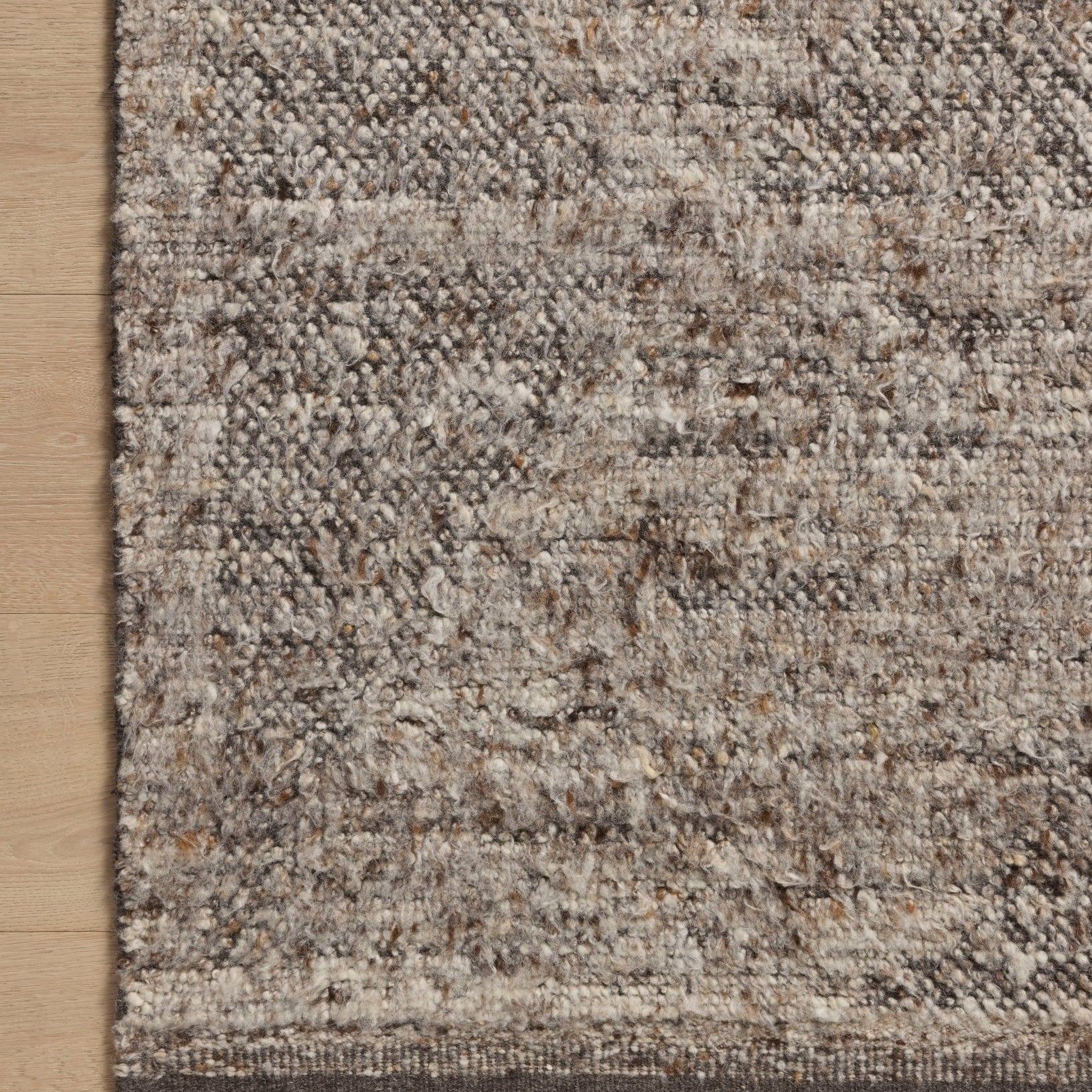 Amber Lewis x Loloi Suki Graphite / Bark Area Rug White Cliff Studio Area Rugs