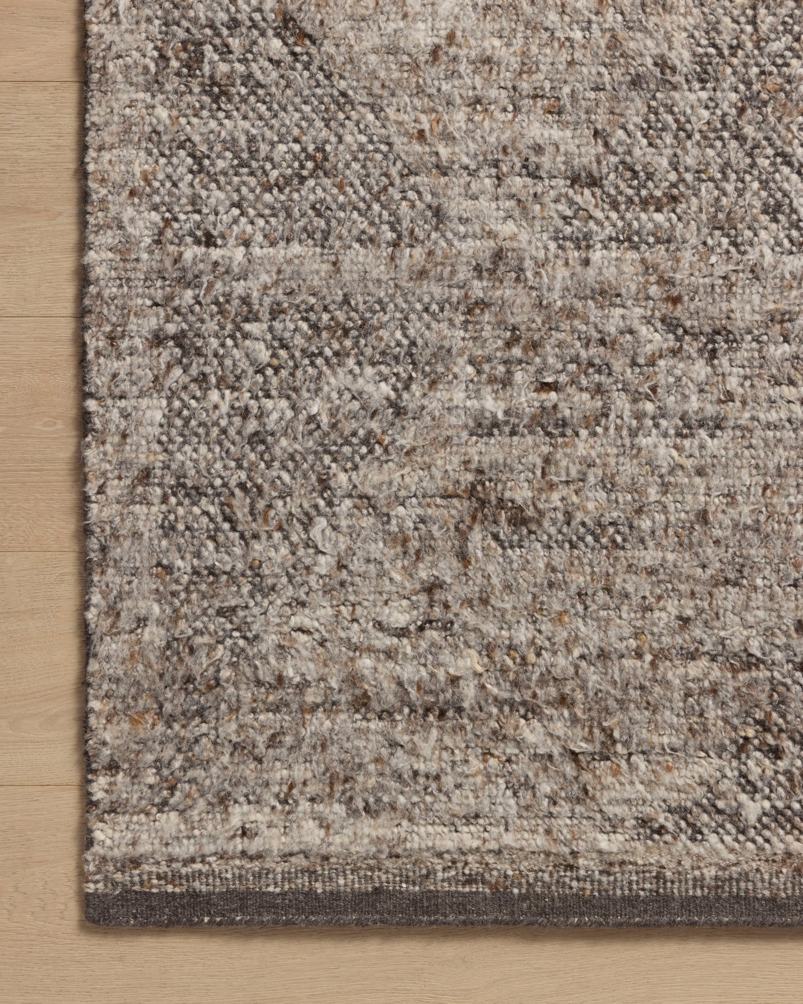 Amber Lewis x Loloi Suki Graphite / Bark Area Rug White Cliff Studio Area Rugs