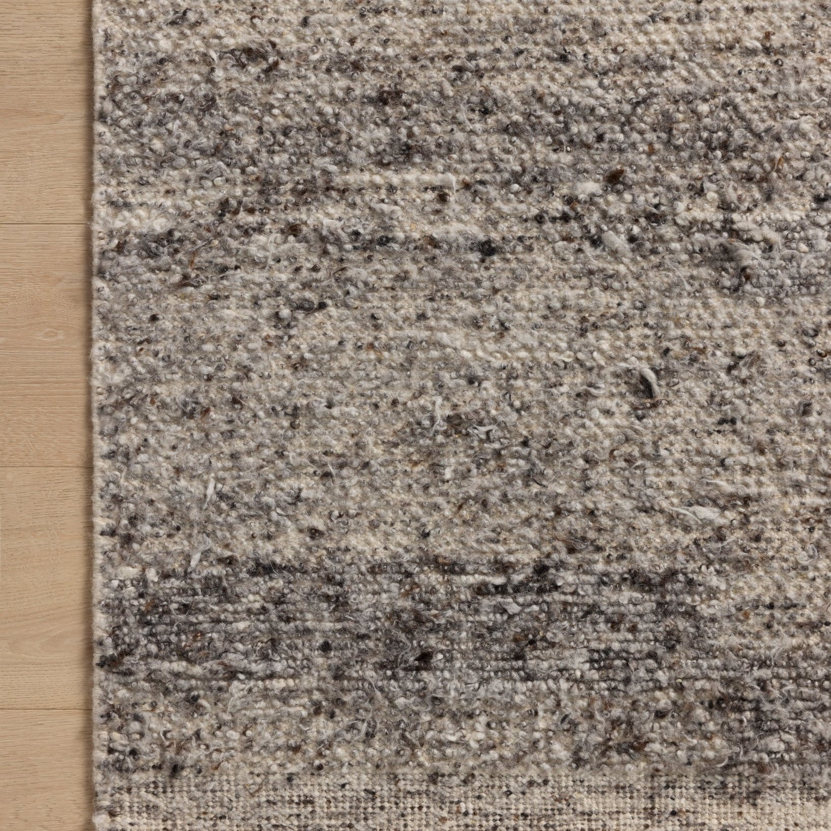 Amber Lewis x Loloi Suki Ivory / Granite Area Rug White Cliff Studio Area Rugs