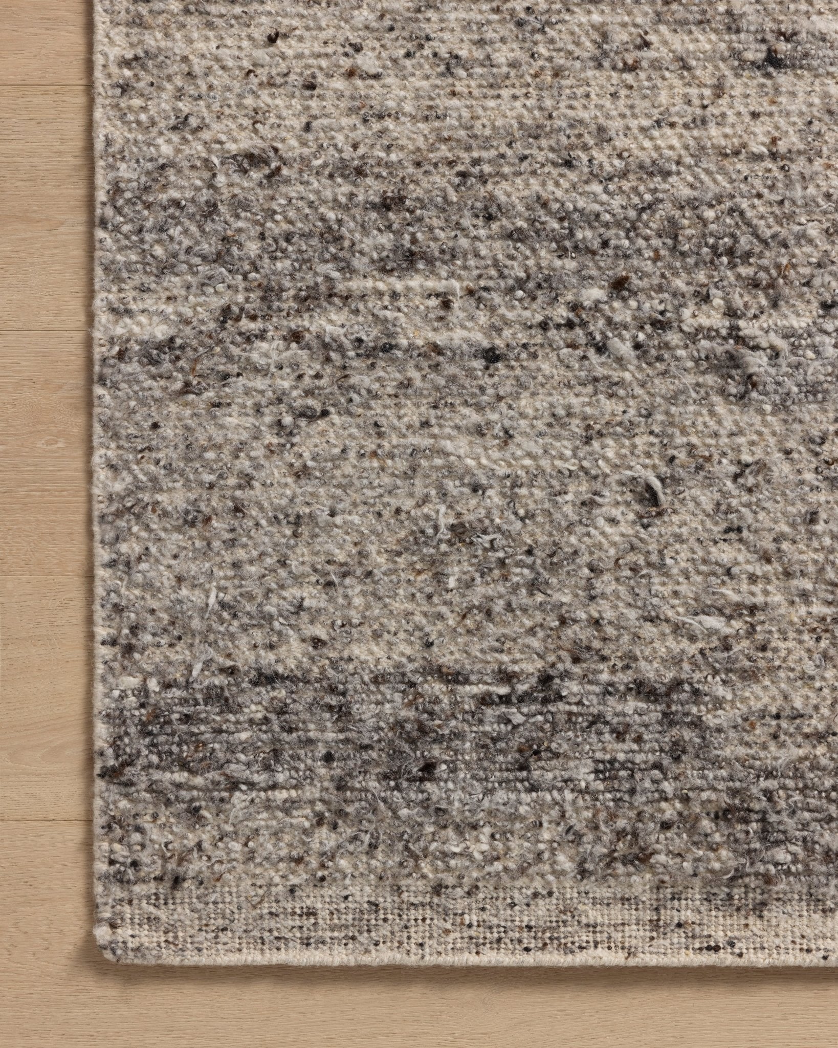 Amber Lewis x Loloi Suki Ivory / Granite Area Rug White Cliff Studio Area Rugs