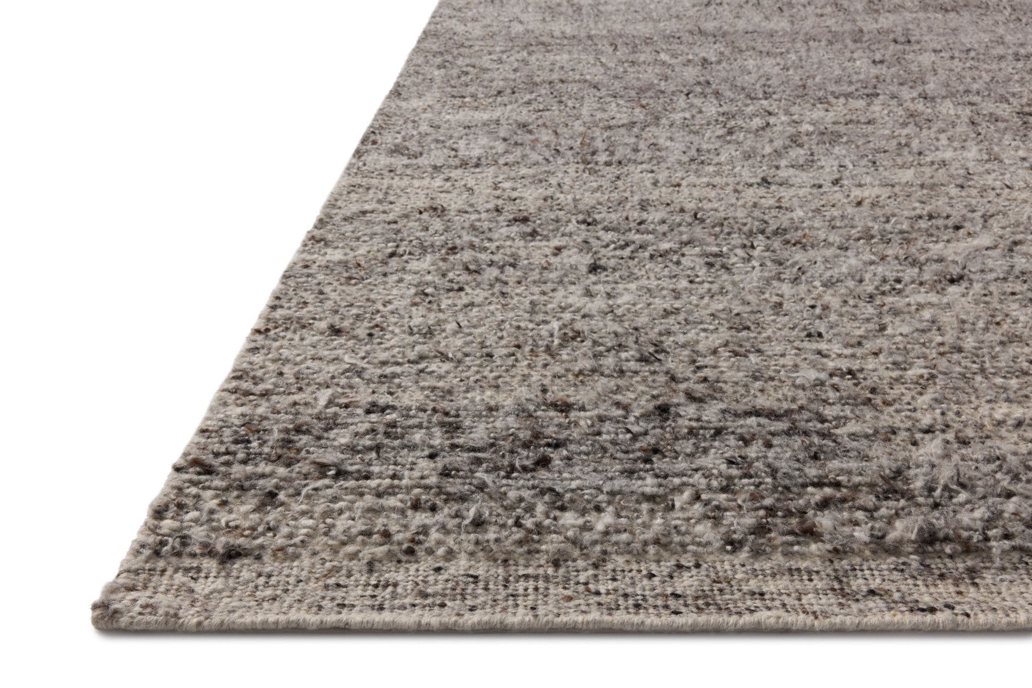 Amber Lewis x Loloi Suki Ivory / Granite Area Rug White Cliff Studio Area Rugs