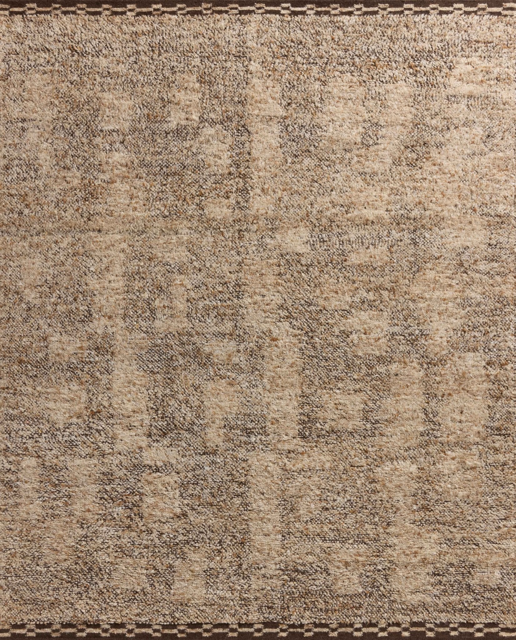 Amber Lewis x Loloi Suki Natural / Bark 11' - 6" x 15' Area Rug White Cliff Studio Area Rug