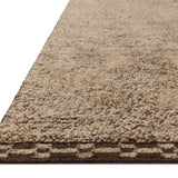 Amber Lewis x Loloi Suki Natural / Bark 11' - 6" x 15' Area Rug White Cliff Studio Area Rug