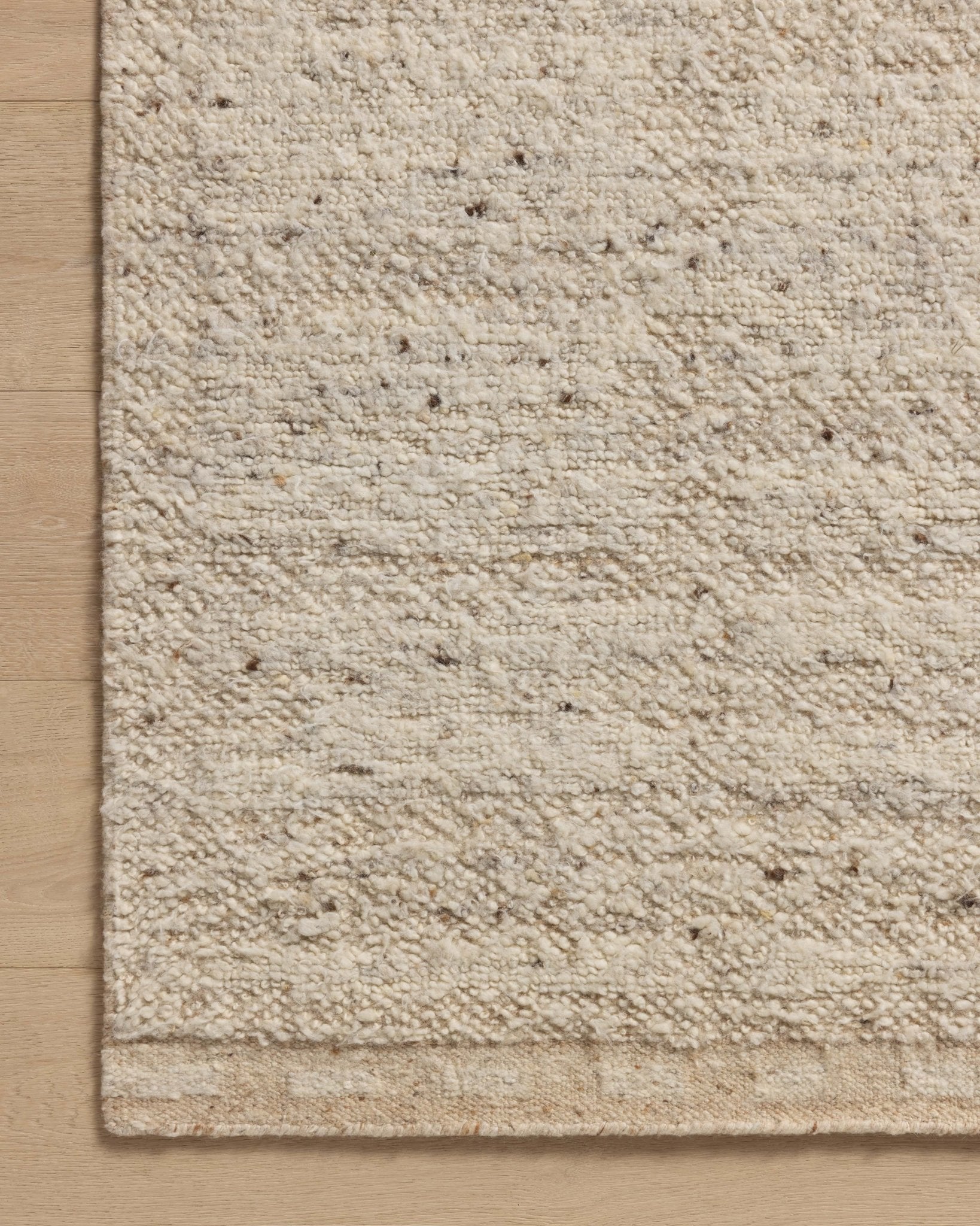 Amber Lewis x Loloi Suki Sand / Ivory 11' - 6" x 15' Area Rug White Cliff Studio Area Rug