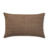 Amber Lewis x Loloi Sutro Brown 13'' x 21'' Pillow Covery Only White Cliff Studio Pillow