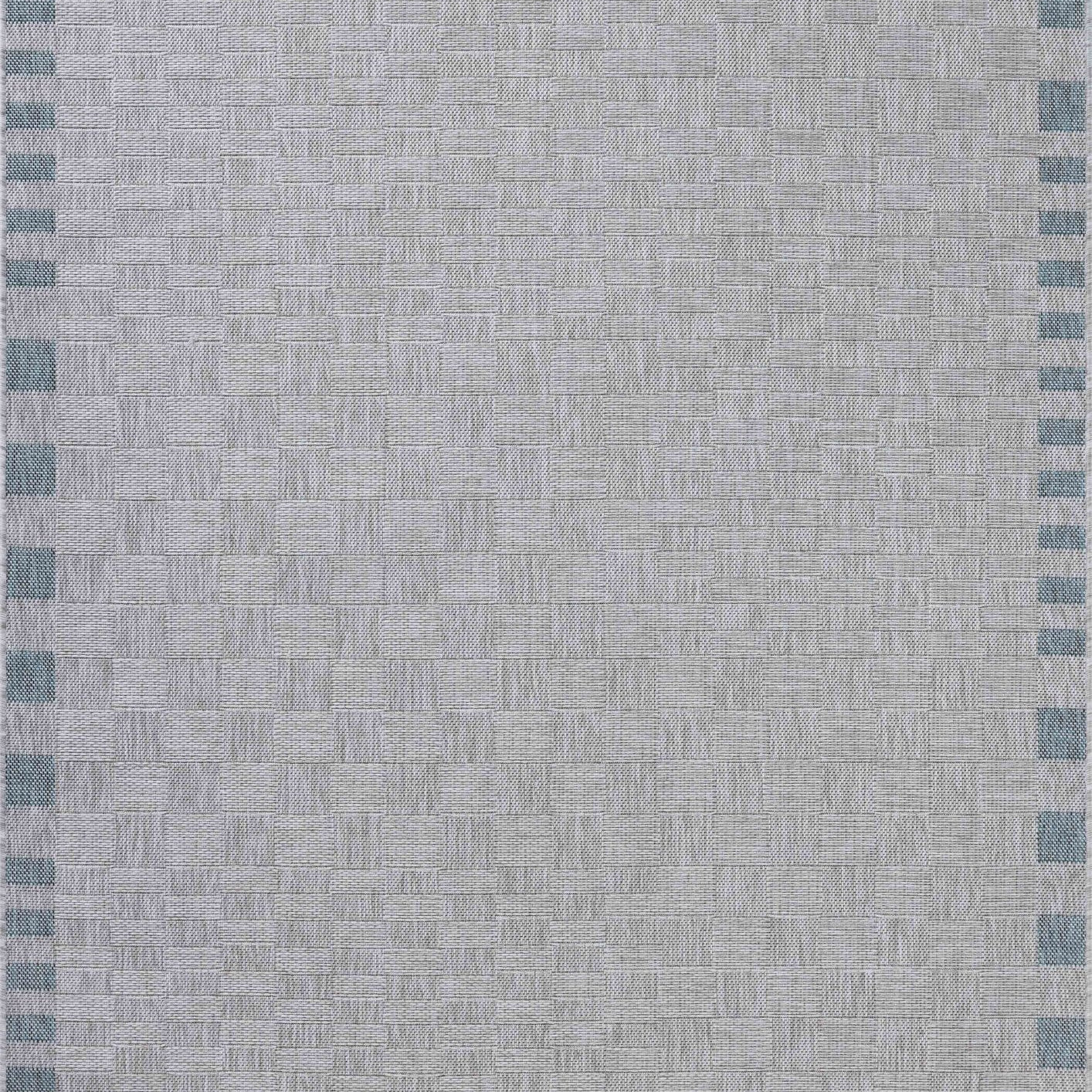 Amber Lewis x Loloi Topanga Silver / Blue Rug