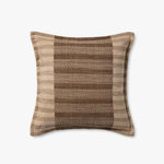 Amber Lewis x Loloi Vespera Brown / Multi Pillow White Cliff Studio Throw Pillows
