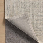 Amber Lewis x Loloi Windsor Ivory / Sky 18" x 18" Sample Rug White Cliff Studio Sample Rug