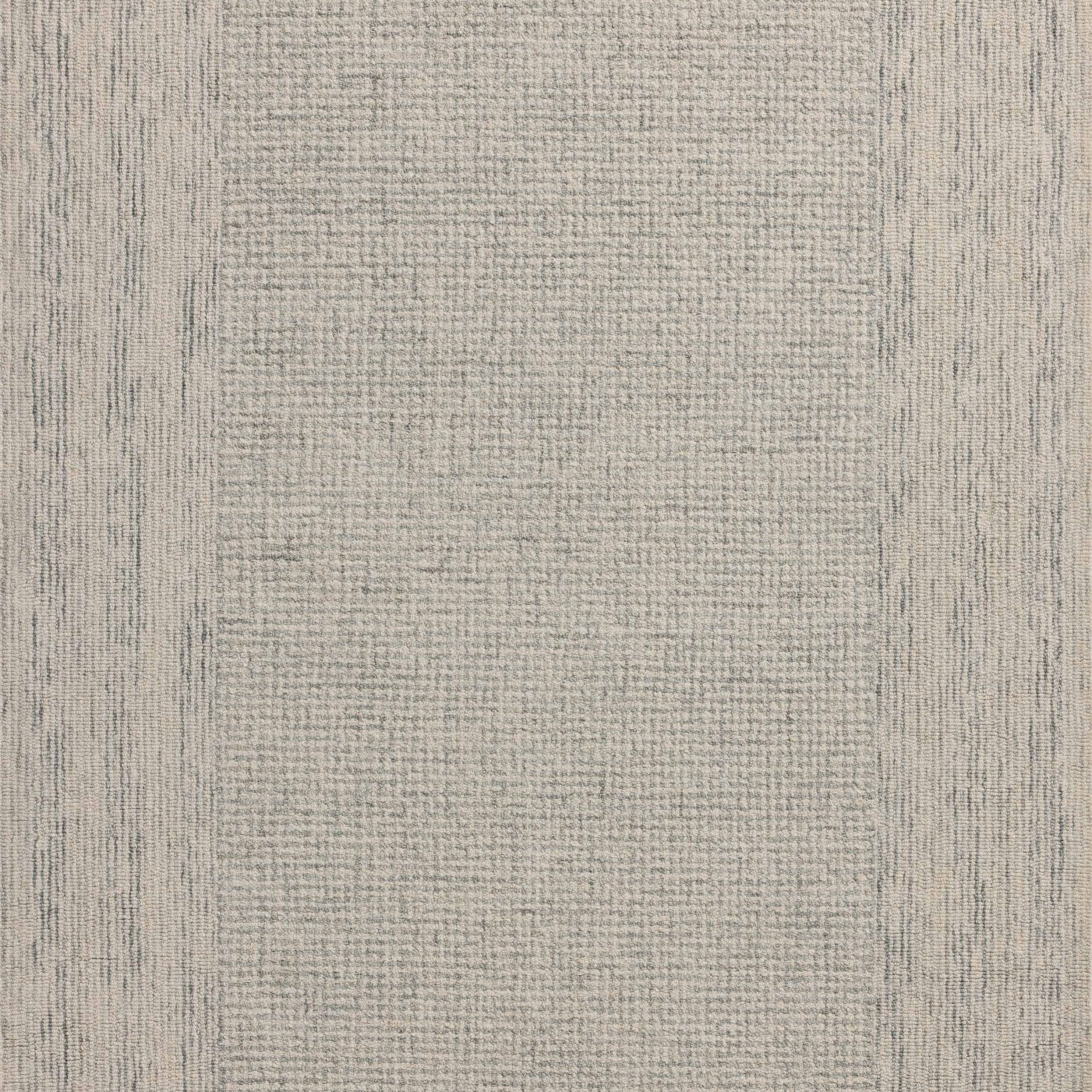 Amber Lewis x Loloi Windsor Ivory / Sky 18" x 18" Sample Rug White Cliff Studio Sample Rug