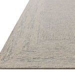 Amber Lewis x Loloi Windsor Ivory / Sky 18" x 18" Sample Rug White Cliff Studio Sample Rug