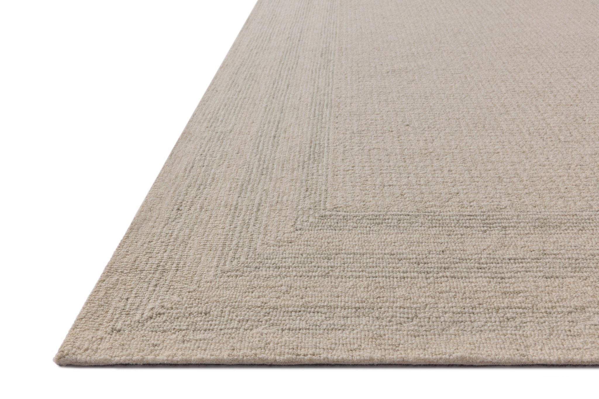 Amber Lewis x Loloi Windsor Ivory / Spa 18" x 18" Sample Rug White Cliff Studio Sample Rug