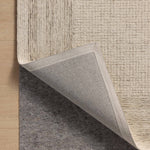 Amber Lewis x Loloi Windsor Ivory / Stone 18" x 18" Sample Rug White Cliff Studio Sample Rug