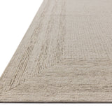 Amber Lewis x Loloi Windsor Ivory / Stone 18" x 18" Sample Rug White Cliff Studio Sample Rug