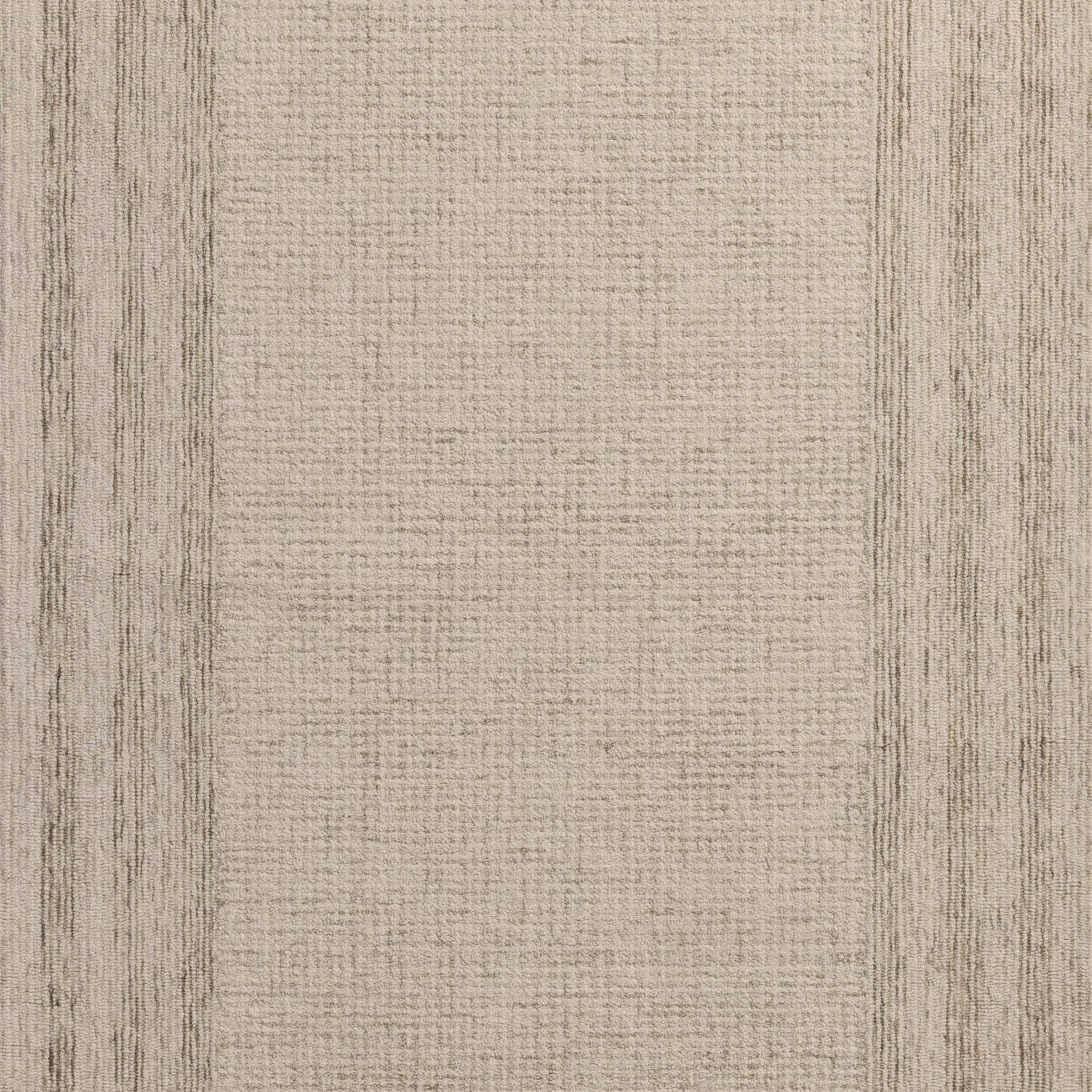 Amber Lewis x Loloi Windsor Ivory / Stone 18" x 18" Sample Rug White Cliff Studio Sample Rug