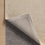 Amber Lewis x Loloi Windsor Ivory / Wheat 18" x 18" Sample Rug White Cliff Studio Sample Rug