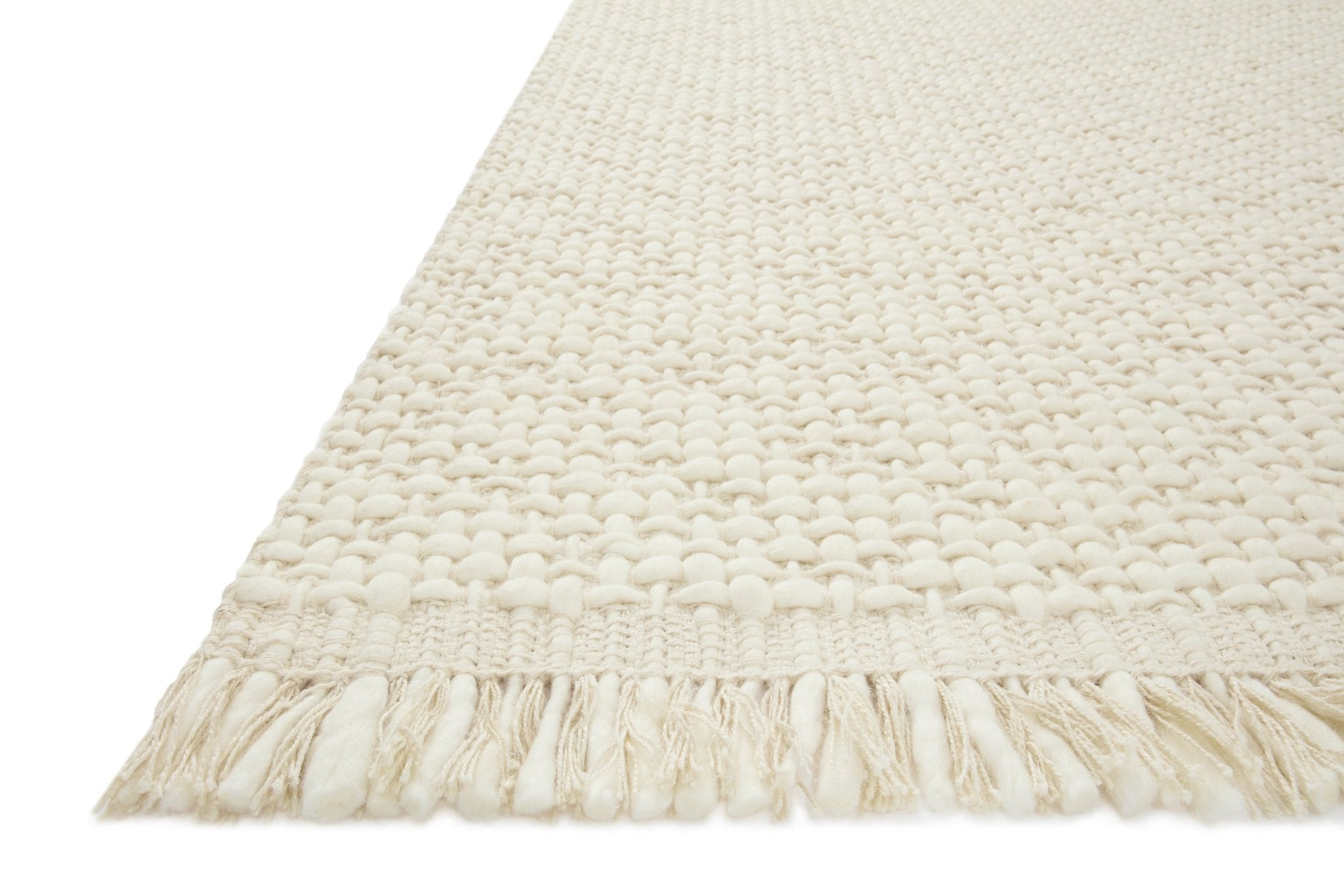 Amber Lewis x Loloi Yellowstone Ivory 11' - 6" x 15' Area Rug White Cliff Studio Area Rug