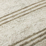 Amber Lewis x Loloi Zephyr PAL0040 Ivory / Olive 22'' x 22'' Cover Only Pillow White Cliff Studio Pillow