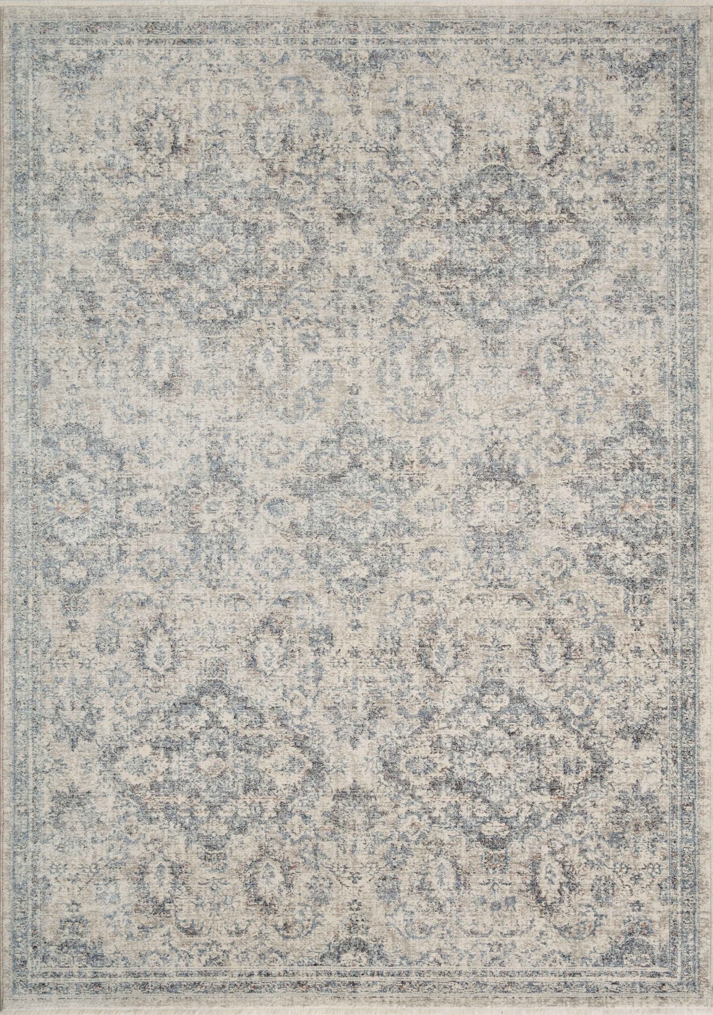 Stone Bloom Rug Pebble Stone Area Rug - Hand-Tufted Wool - Loloi – White Cliff Studio