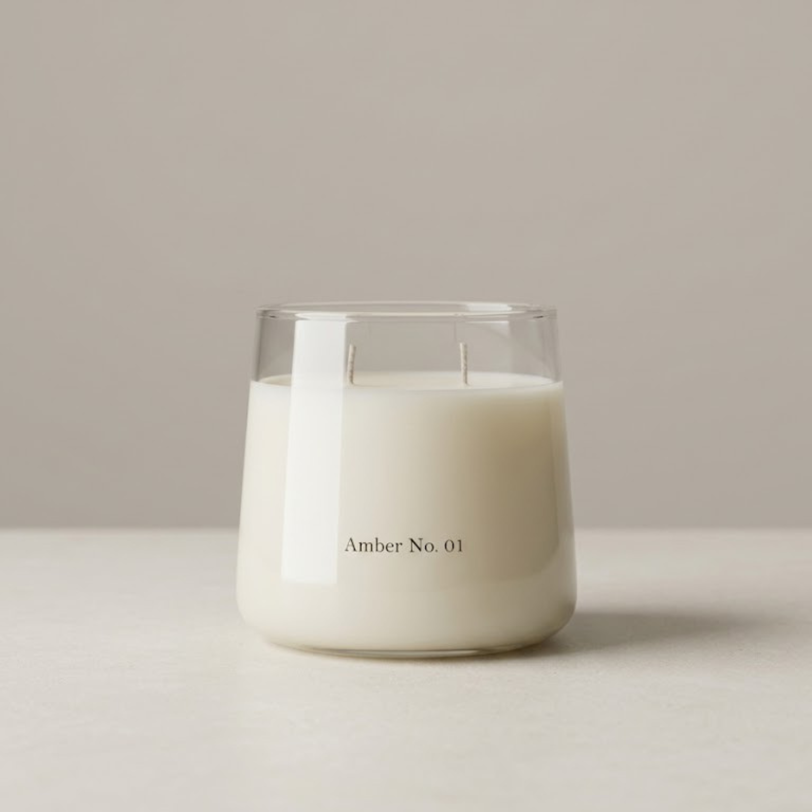 Amber No. 01 Candle White Cliff Studio Candles