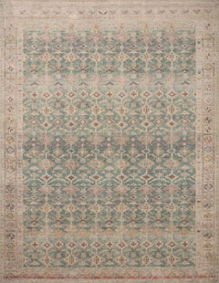 Angela Rose x Loloi Aubrey Aqua / Sand Rug