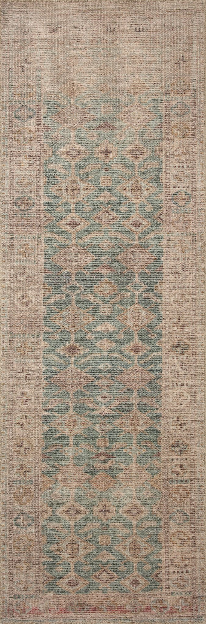 Angela Rose x Loloi Aubrey Aqua / Sand Rug