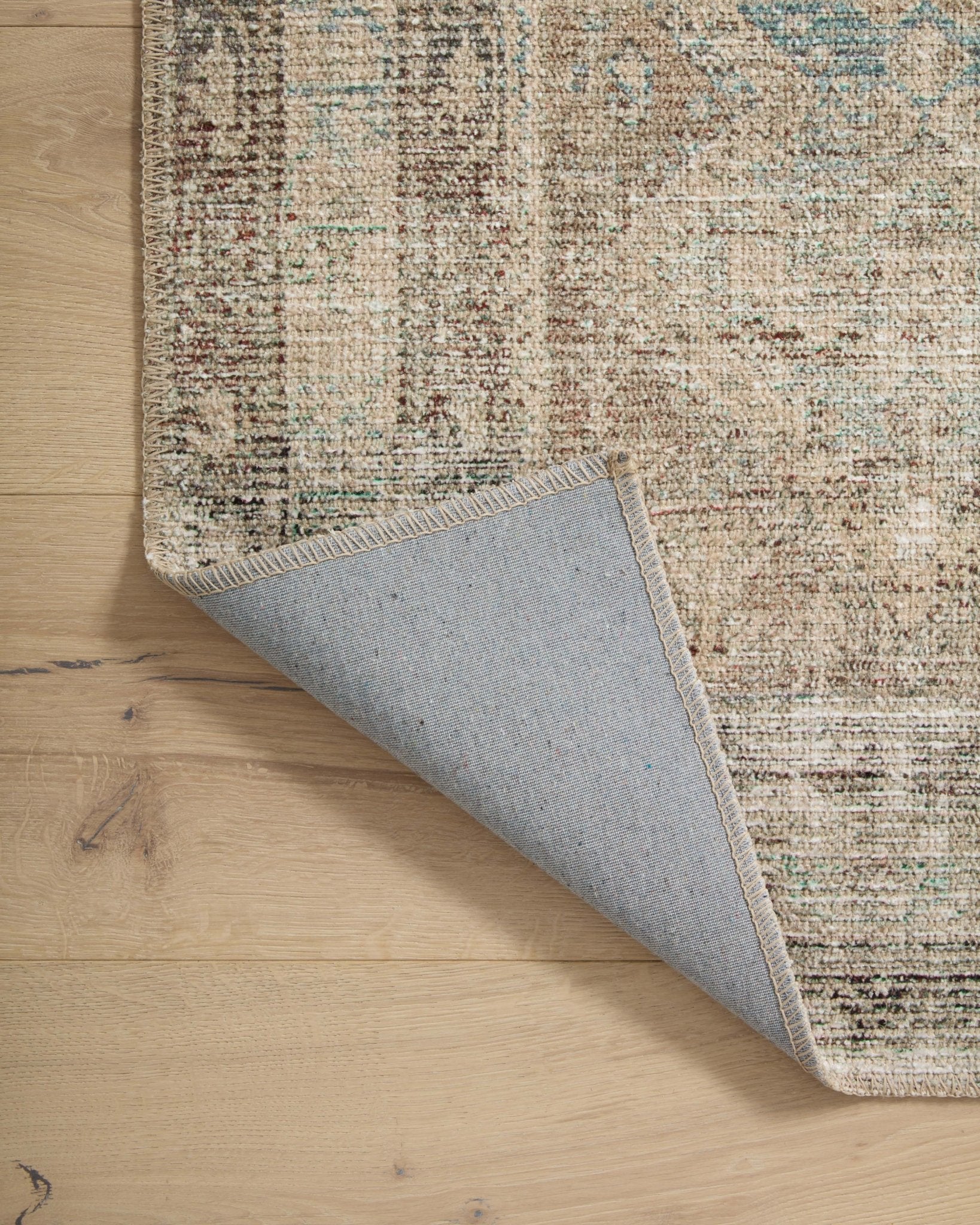 Angela Rose x Loloi Aubrey Jade / Natural Rug