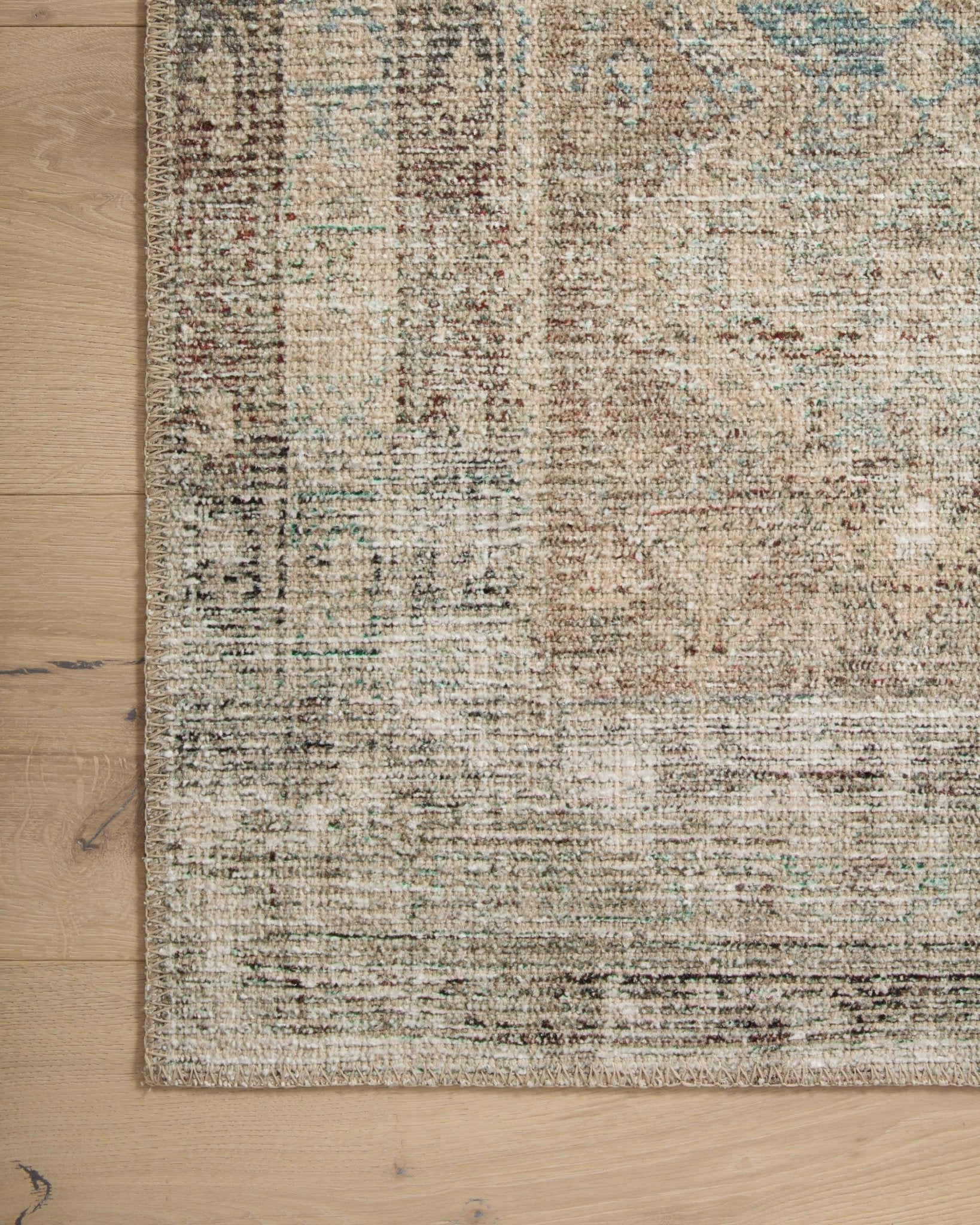 Angela Rose x Loloi Aubrey Jade / Natural Rug