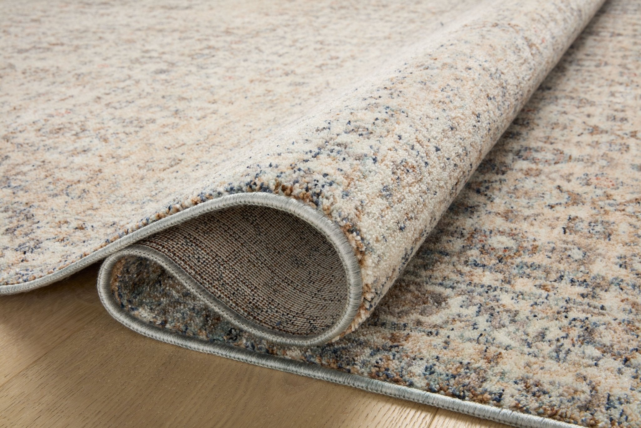 Angela Rose x Loloi Blake Beige / Denim Rug