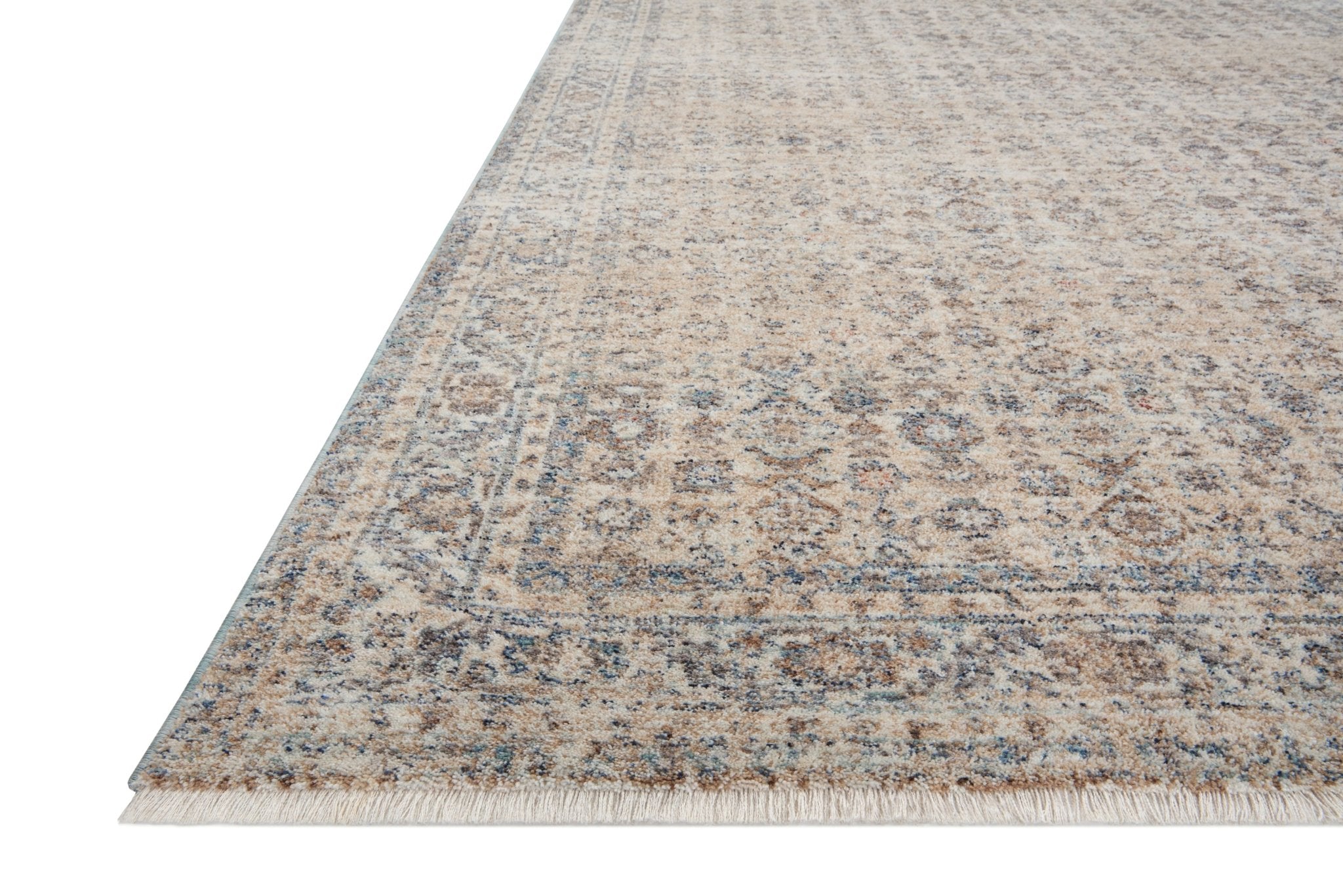 Angela Rose x Loloi Blake Beige / Denim Rug
