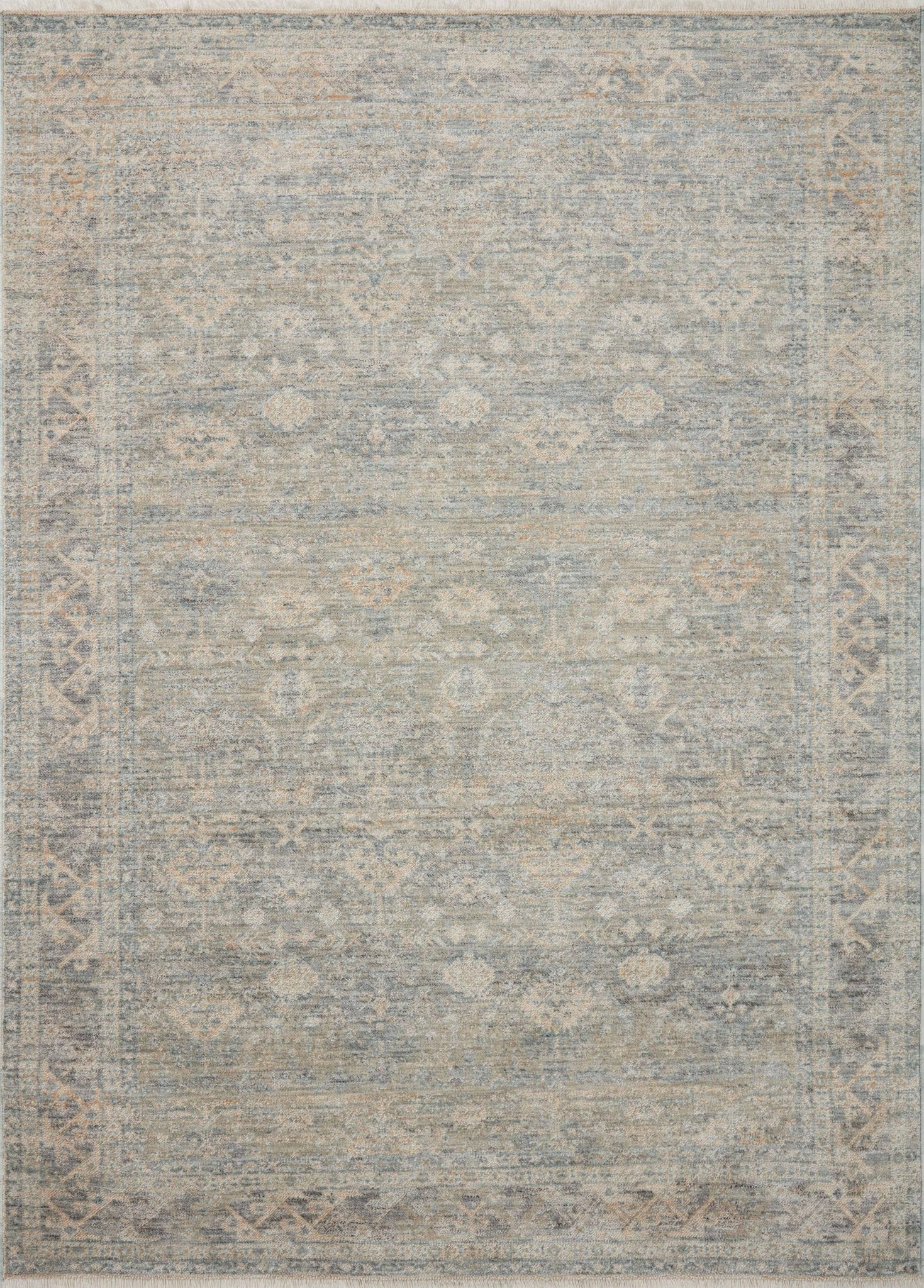 Angela Rose x Loloi Blake Sky / Beige Rug