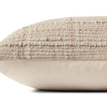 Angela Rose x Loloi Calista PAR0019 Ivory / Blush 13'' x 35'' Cover w/Poly Pillow