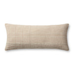Angela Rose x Loloi Calista PAR0019 Ivory / Blush 13'' x 35'' Cover w/Poly Pillow
