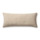 Angela Rose x Loloi Calista PAR0019 Ivory / Blush 13'' x 35'' Cover w/Poly Pillow