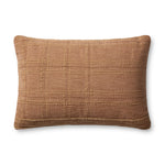Angela Rose x Loloi Calista PAR0019 Terracotta 16'' x 26'' Cover Only Pillow White Cliff Studio Throw Pillows