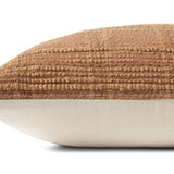 Angela Rose x Loloi Calista PAR0019 Terracotta 16'' x 26'' Cover Only Pillow White Cliff Studio Throw Pillows