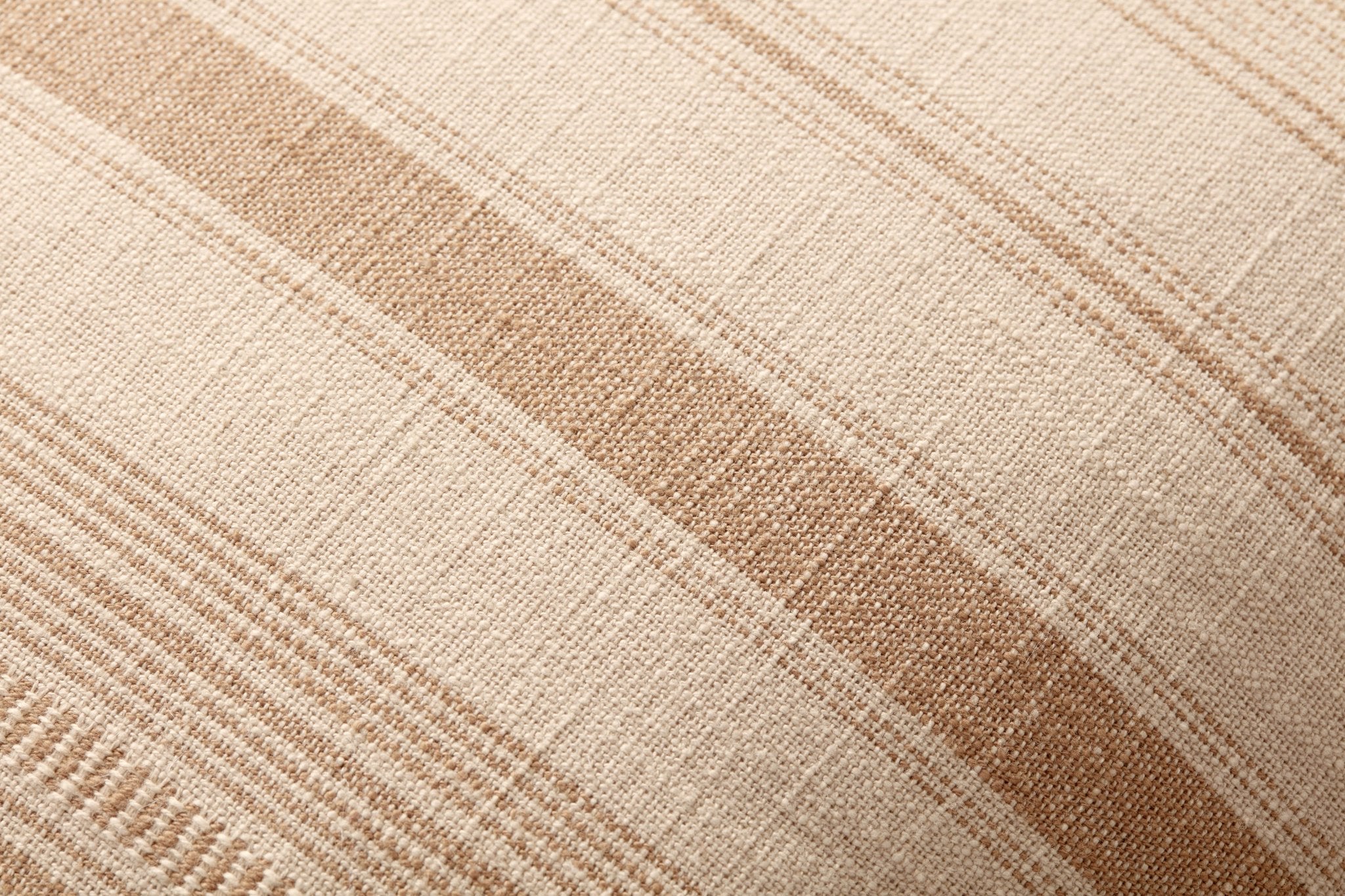 Angela Rose x Loloi Celina PAR0015 Ivory / Wheat 18'' x 18'' Cover w/Down Pillow White Cliff Studio Throw Pillows