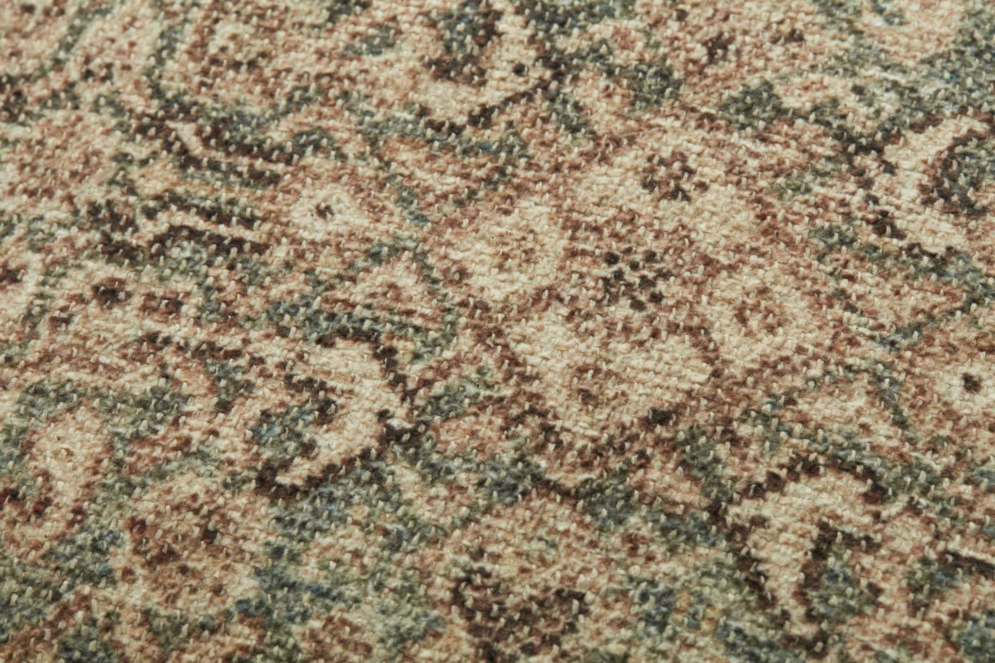 Angela Rose x Loloi Cove Navy / Natural 18'' x 18'' Cover w/Down Pillow White Cliff Studio Throw Pillows