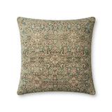 Angela Rose x Loloi Cove Navy / Natural 18'' x 18'' Cover w/Poly Pillow White Cliff Studio Patterned Pillows