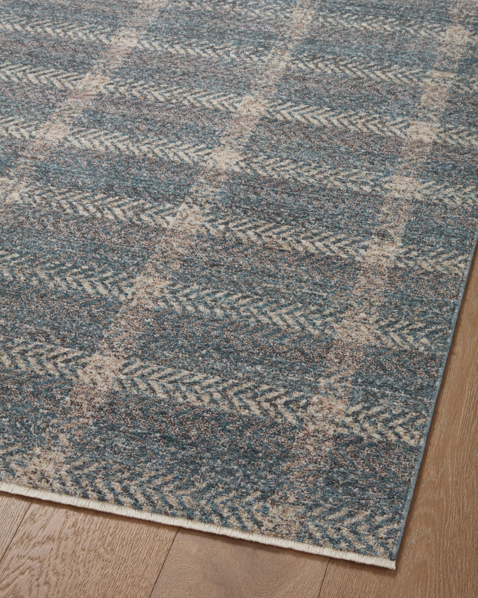 Angela Rose x Loloi Ember Blue / Beige Rug