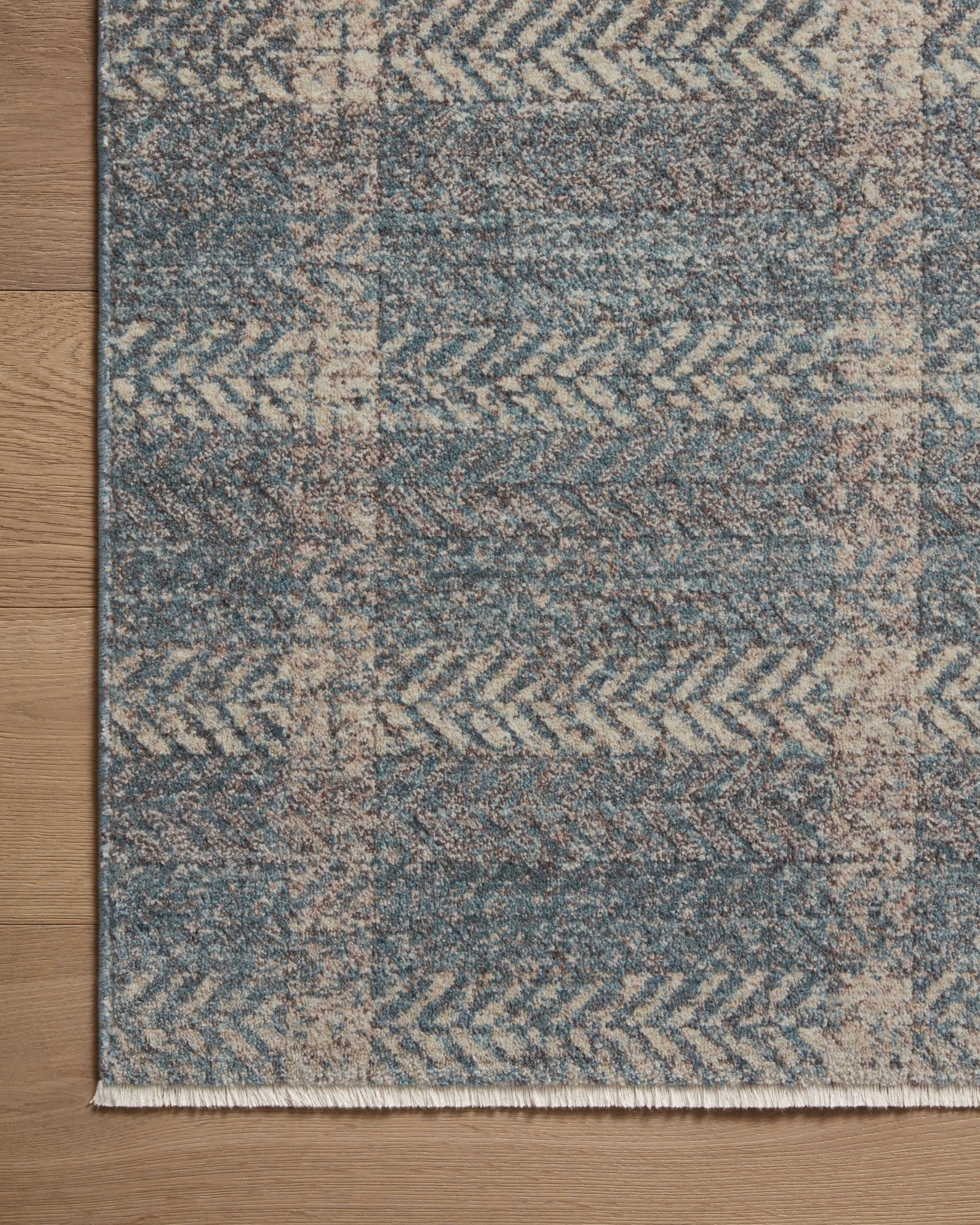 Angela Rose x Loloi Ember Blue / Beige Rug